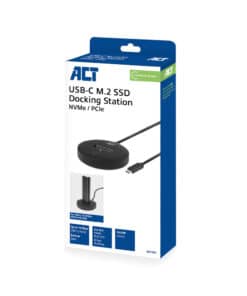 ACT M.2 NVMe/PCIe SSD dockingstation, USB-C 3.2 Gen2 - Afbeelding 3