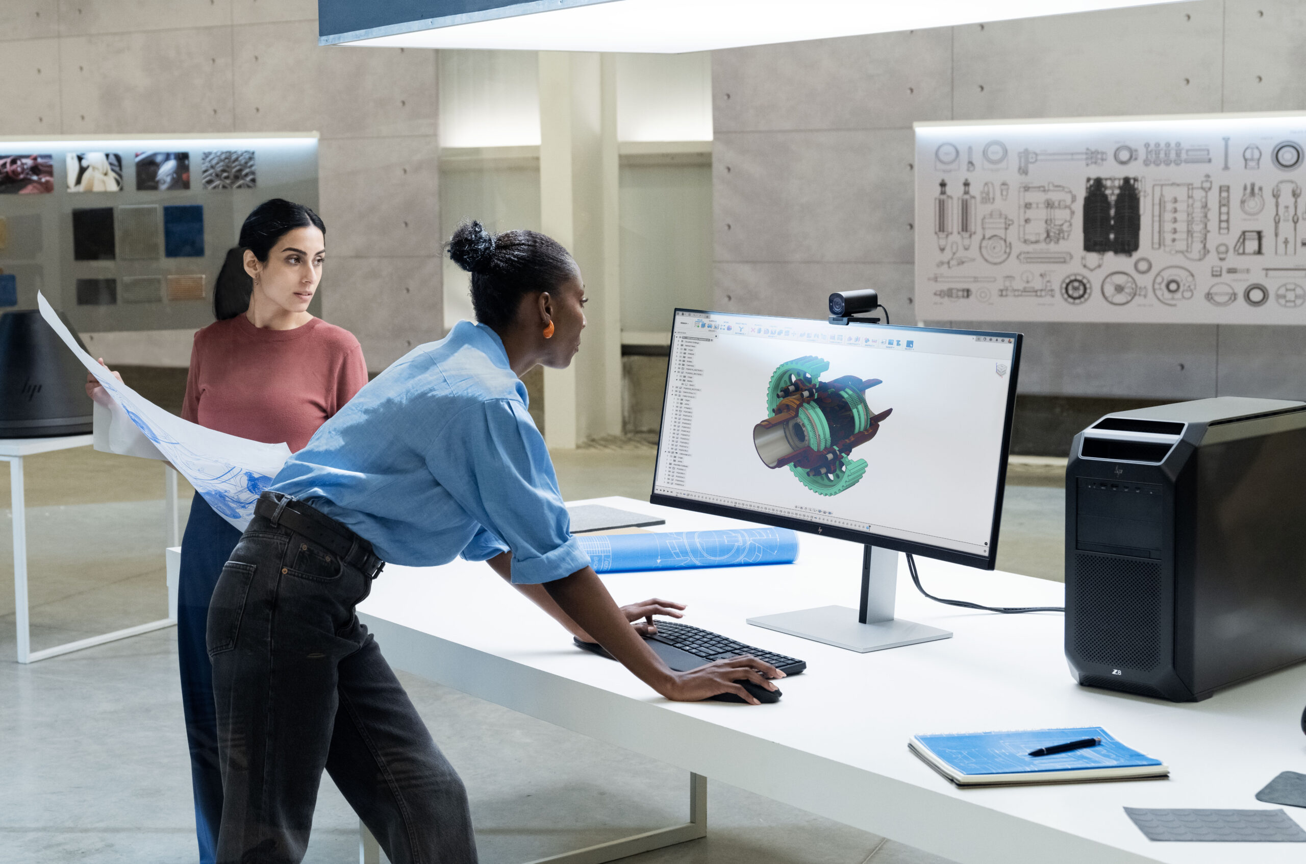 HP Z8 Fury G5 Intel Xeon w5 w5-3435X 64 GB DDR5-SDRAM 1 TB SSD Windows 11 Pro Tower Workstation AI Workstation Zwart - Afbeelding 6