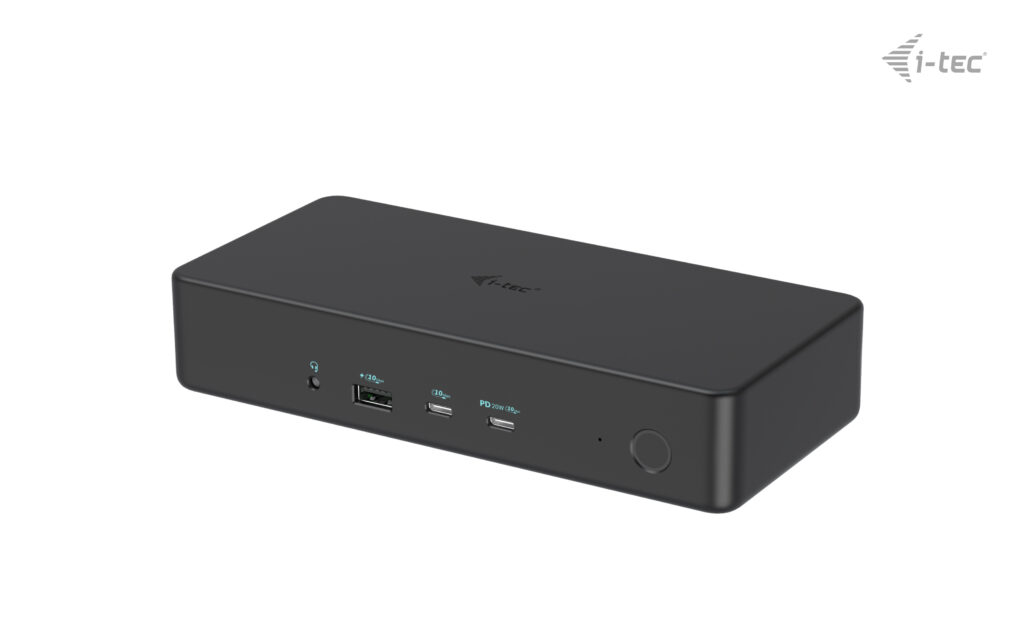 i-tec USB 3.0 / USB-C / Thunderbolt 3 Professional Dual 4K Display Docking Station Generation 2 + Power Delivery 100W - Afbeelding 2