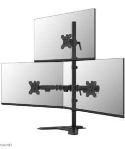 Neomounts DS45-600BL2-1 Monitorstandaard voor drie schermen 10-32"