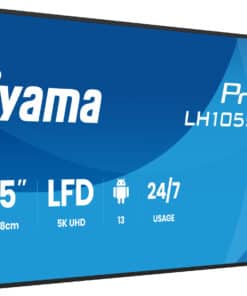 iiyama LH10552UWS-B1AG beeldkrant Kiosk-ontwerp 2,66 m (104.6") Wifi 500 cd/m² UltraWide 5K HD Type processor Android 24/7 - Afbeelding 6
