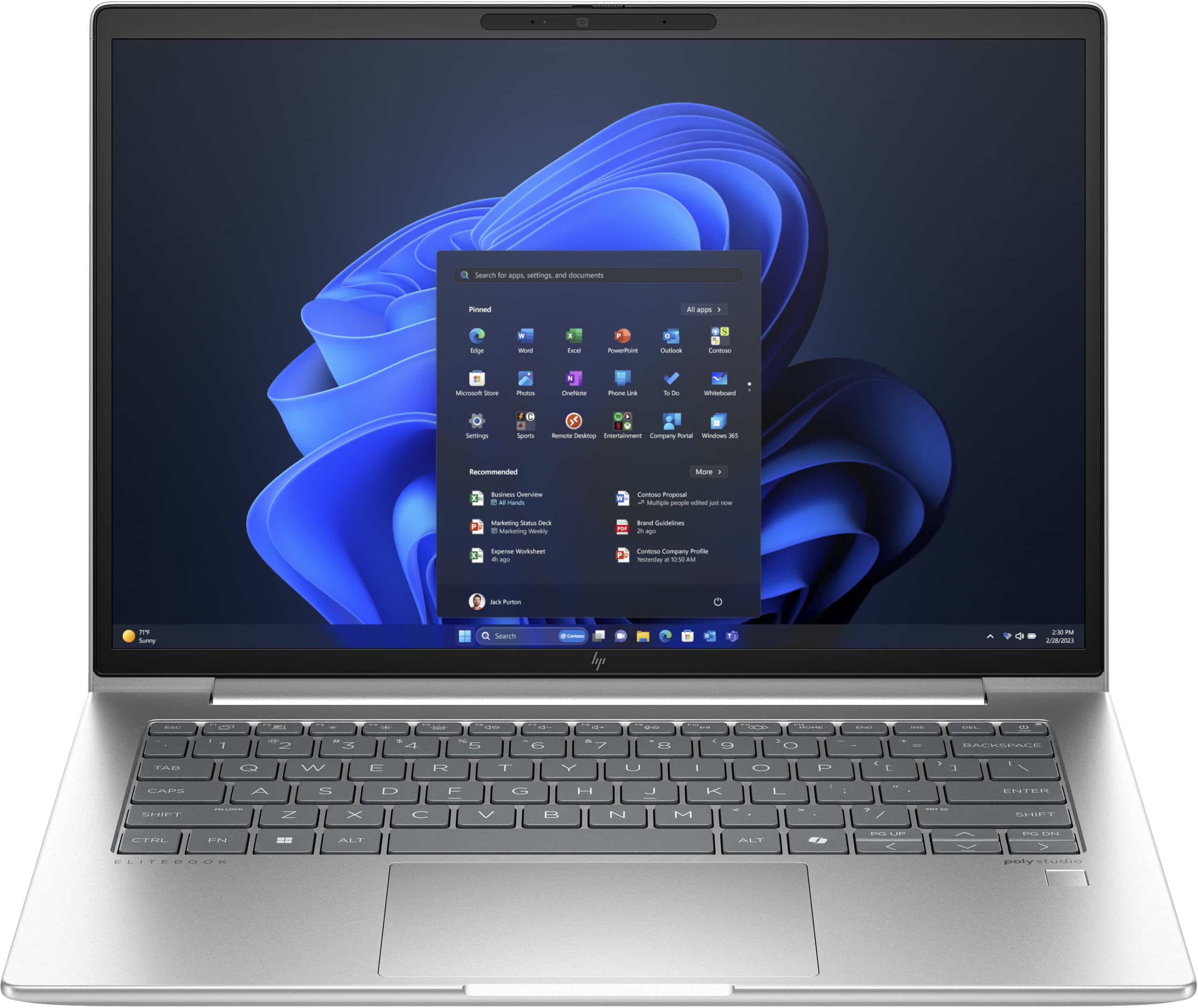 HP EliteBook 645 G11 AMD Ryzen 5 7535U Laptop 35,6 cm (14") WUXGA 16 GB DDR5-SDRAM 512 GB SSD Wi-Fi 6E (802.11ax) Windows 11 Pro Zilver