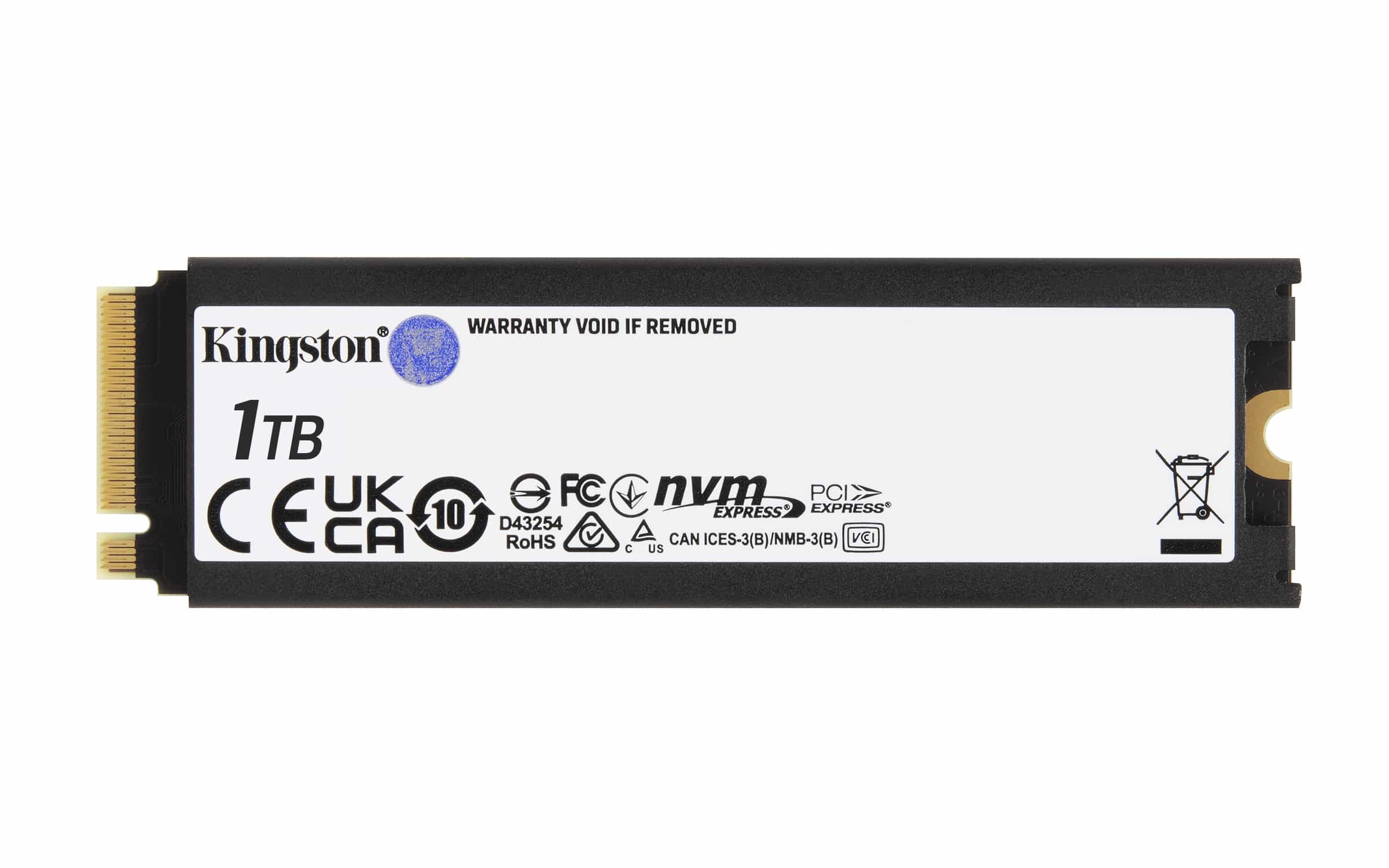 Kingston Technology 1000G RENEGADE PCIe 4.0 NVMe SSD MET HEATSINK - Afbeelding 2