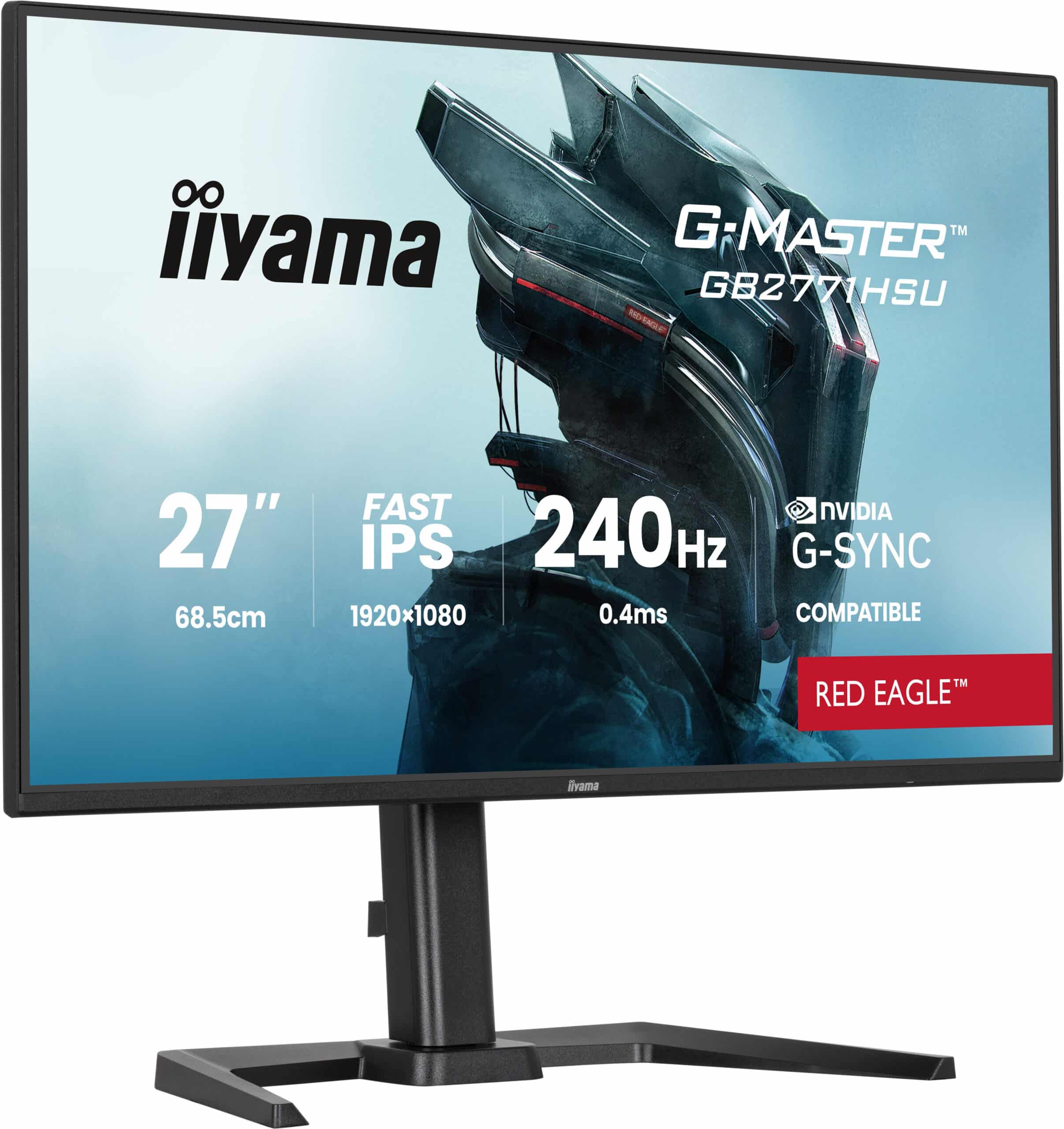iiyama G-MASTER GB2771HSU-B1 computer monitor 68,6 cm (27") 1920 x 1080 Pixels Full HD Zwart - Afbeelding 4