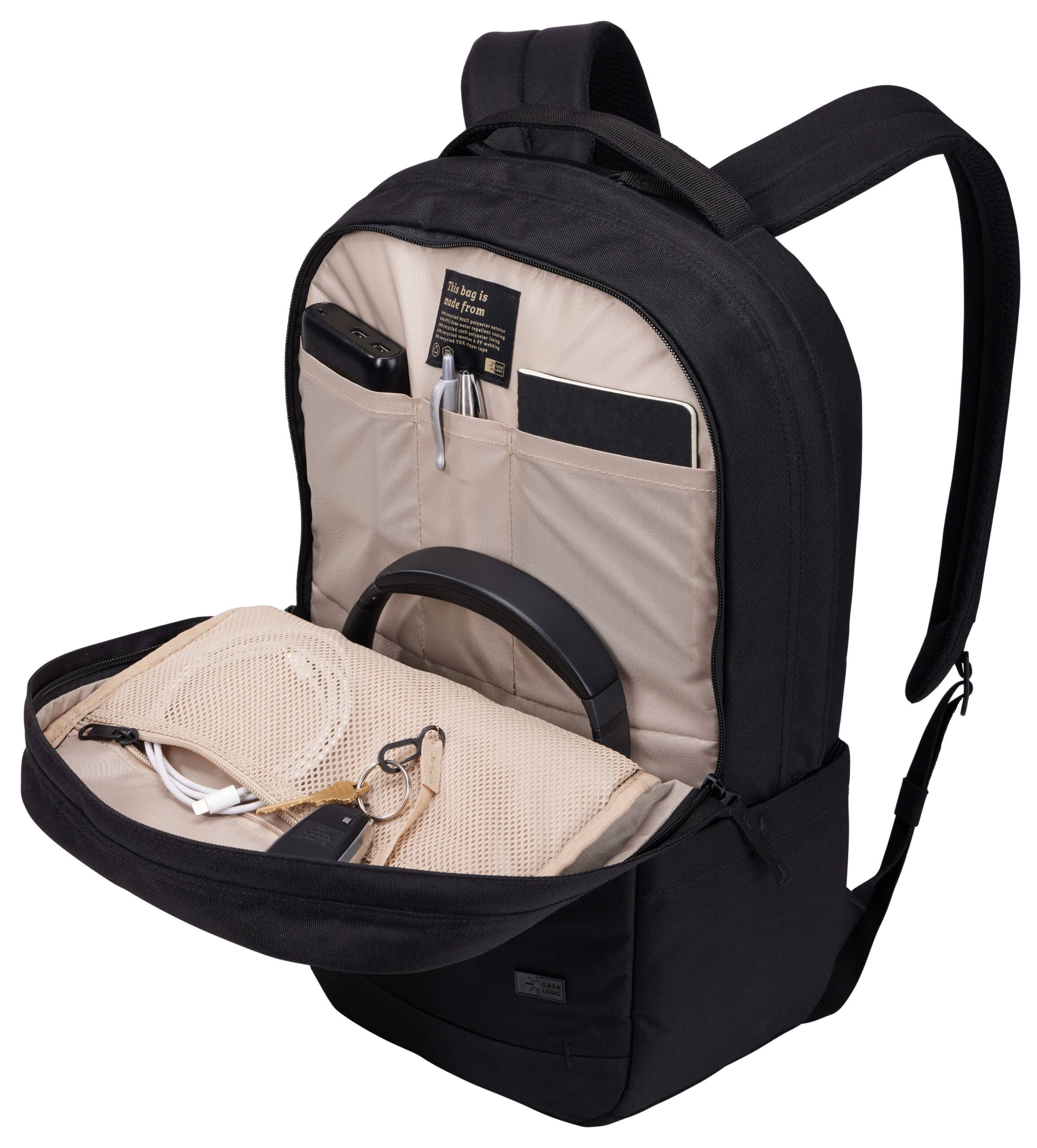Case Logic Invigo Eco INVIBP116 Black 39,6 cm (15.6") Rugzak Zwart - Afbeelding 6