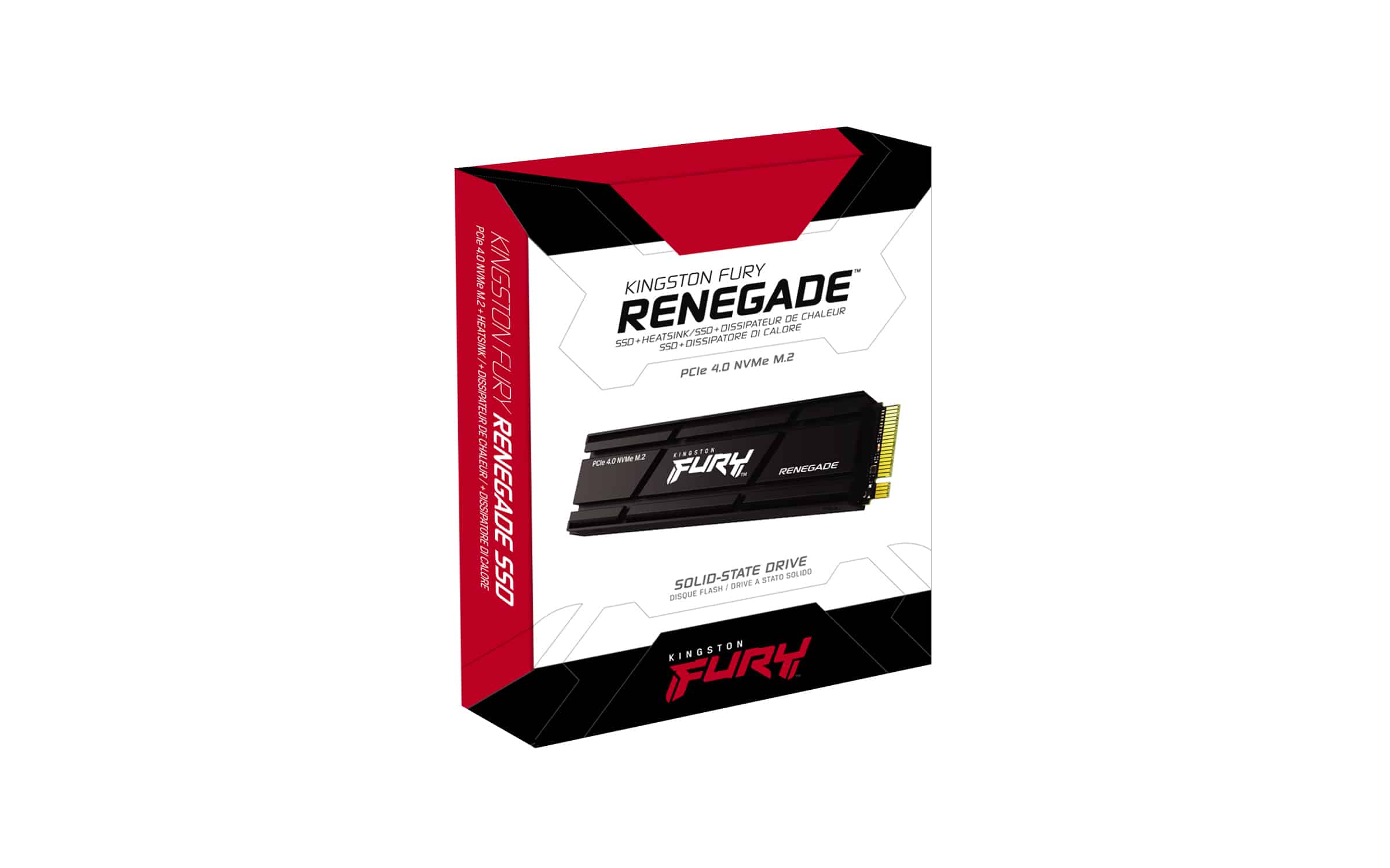 Kingston Technology 1000G RENEGADE PCIe 4.0 NVMe SSD MET HEATSINK - Afbeelding 4
