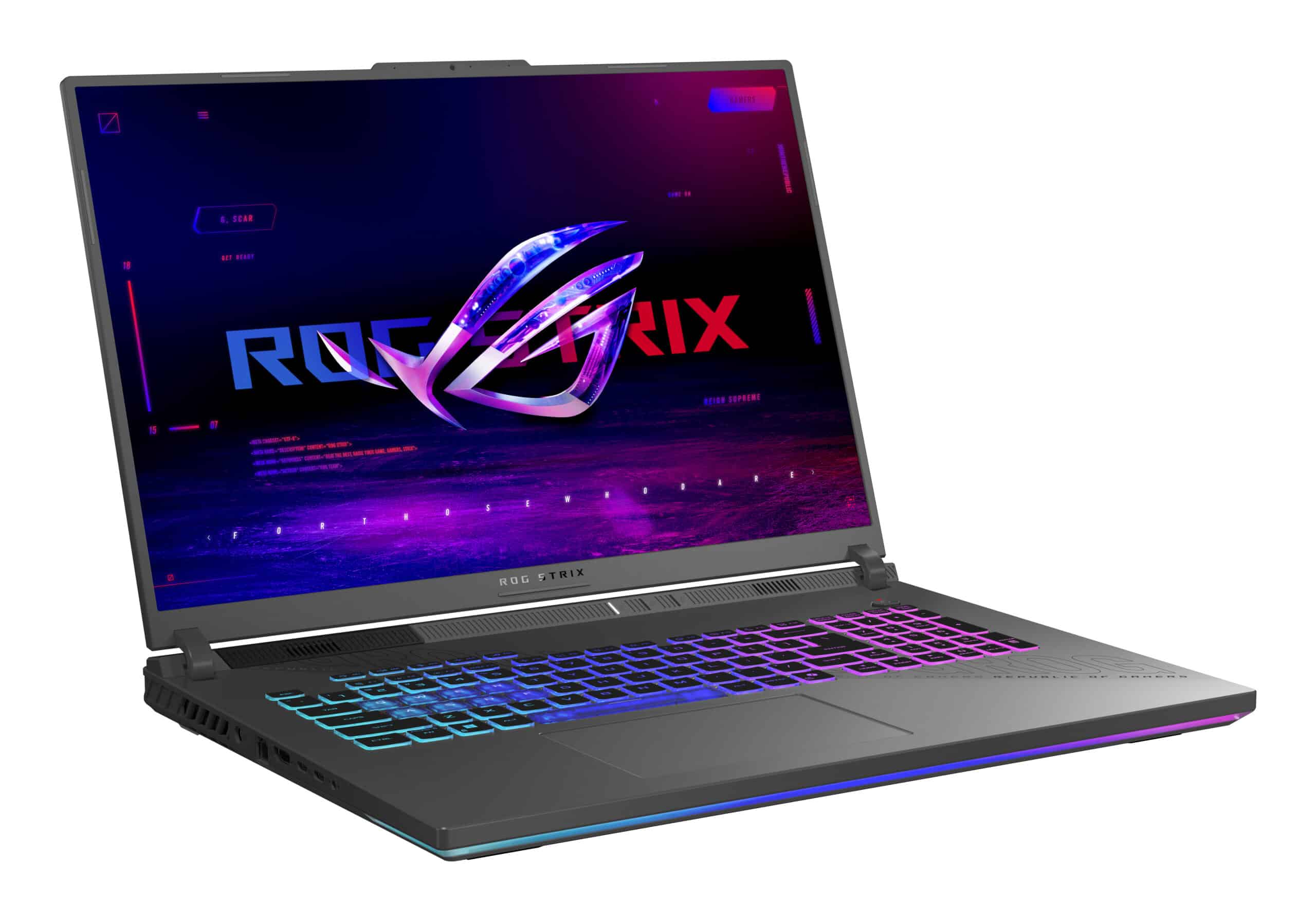 ASUS ROG Strix G18 G814FP-S9006W AMD Ryzen™ 9 9955HX Laptop 45,7 cm (18") 2.5K 32 GB DDR5-SDRAM 1 TB SSD NVIDIA GeForce RTX 5070 Wi-Fi 6E (802.11ax) Windows 11 Home Belgisch Grijs - Afbeelding 5