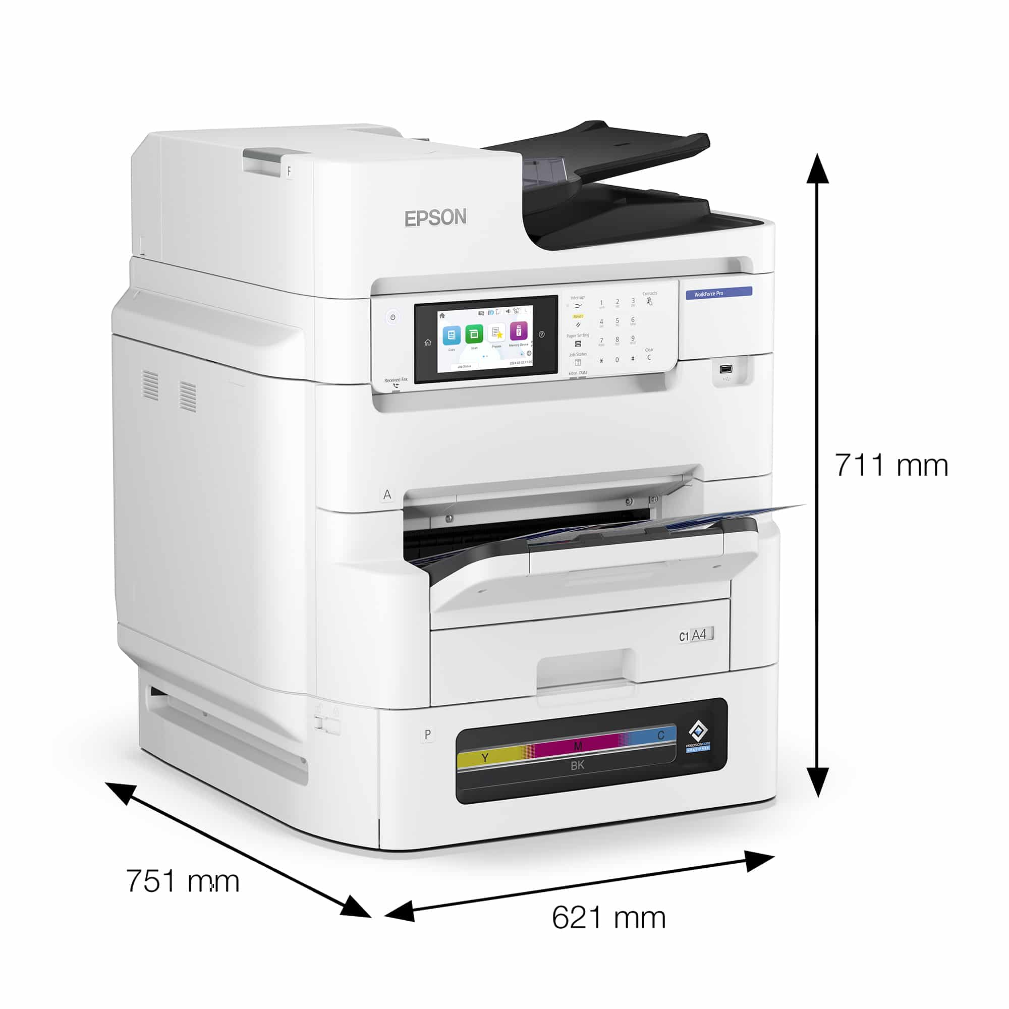 Epson WorkForce Pro EM-C8101RDWF Inkjet A3+ 4800 x 1200 DPI 26 ppm Wifi - Afbeelding 4