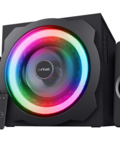 Trust GXT 629 Tytan RGB Speakerset - 2.1 speakerset – RGB-verlichting – Subwoofer inbegrepen – Zwart