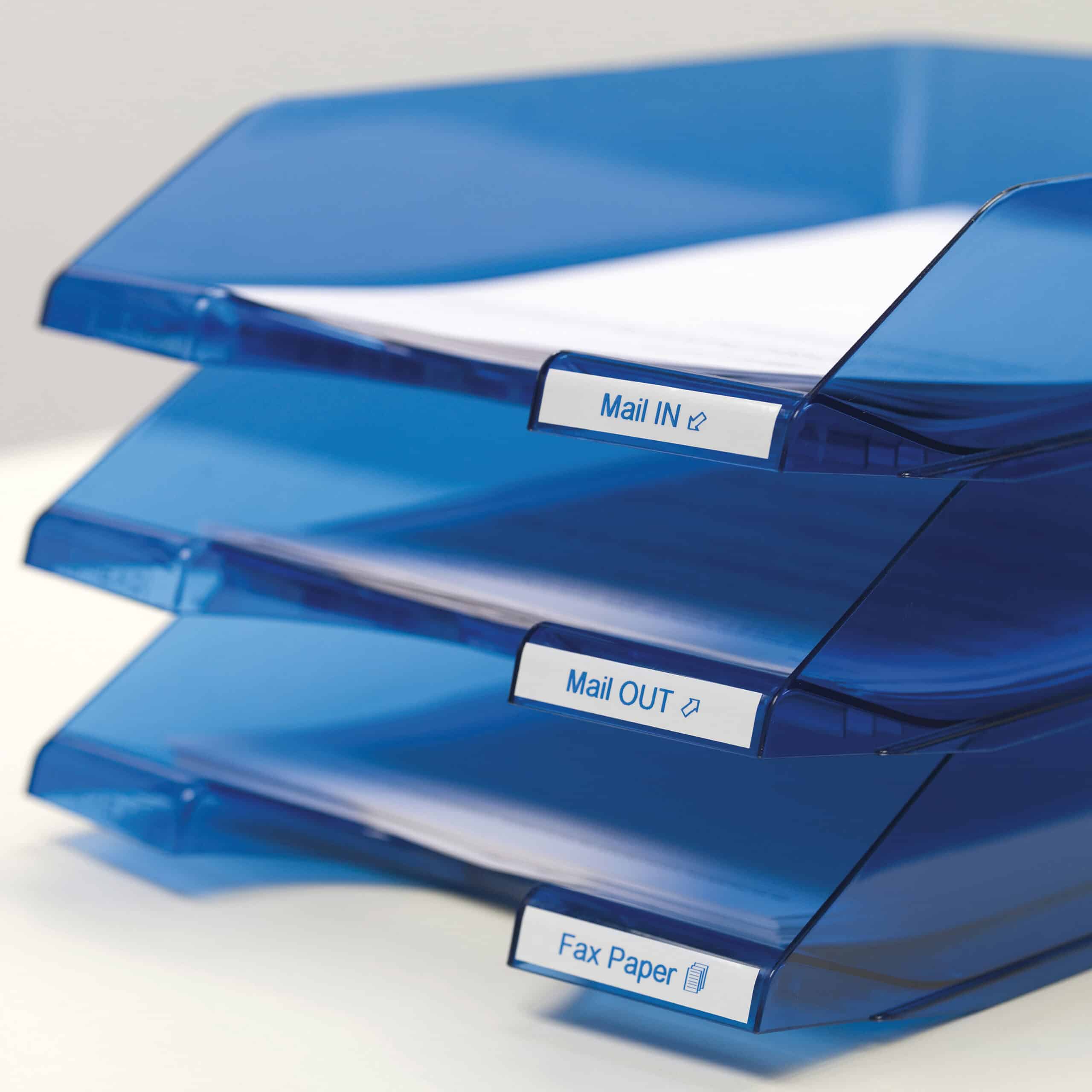 DYMO originele D1 labels | Blauwe Tekst op Wit Label | 9 mm x 7 m | zelfklevende etiketten voor de LabelManager labelprinter | gemaakt in Europa - Afbeelding 2