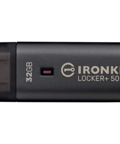 Kingston Technology IronKey 32GB Locker Plus 50 G2, FIPS 197, AES-256