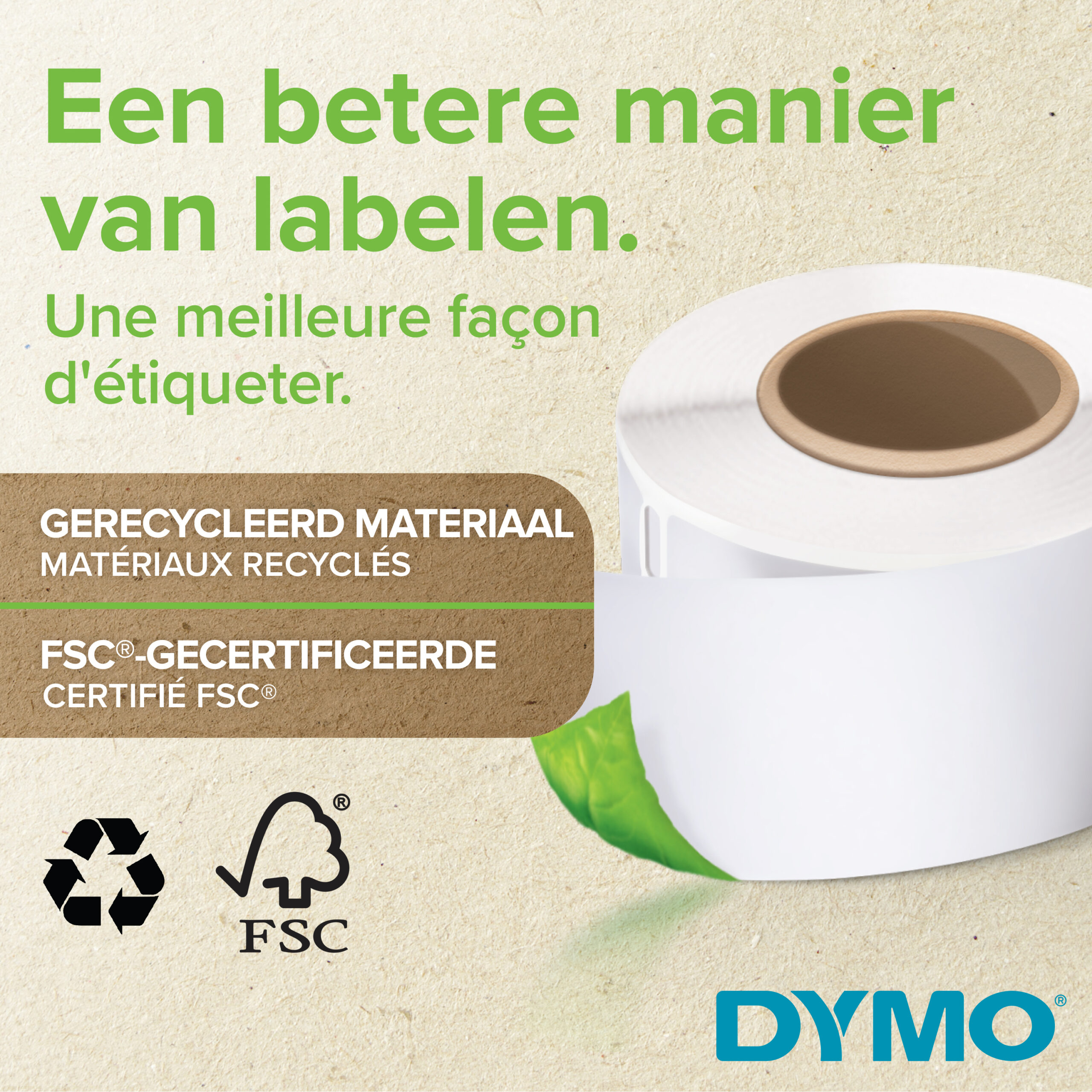 DYMO originele LabelWriter adreslabels voor retouren | 25 mm x 54 mm |6 met elk 500 labels (3.000 zelfklevende etiketten) | Geschikt voor de LabelWriter labelprinters | Gemaakt in Europa - Afbeelding 3