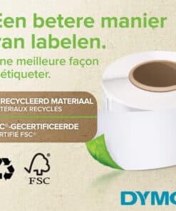 DYMO originele LabelWriter adreslabels | 28 mm x 89 mm | 24 rollen met elk 130 labels (3120 zelfklevende etiketten | Geschikt voor de LabelWriter labelprinters - Afbeelding 3