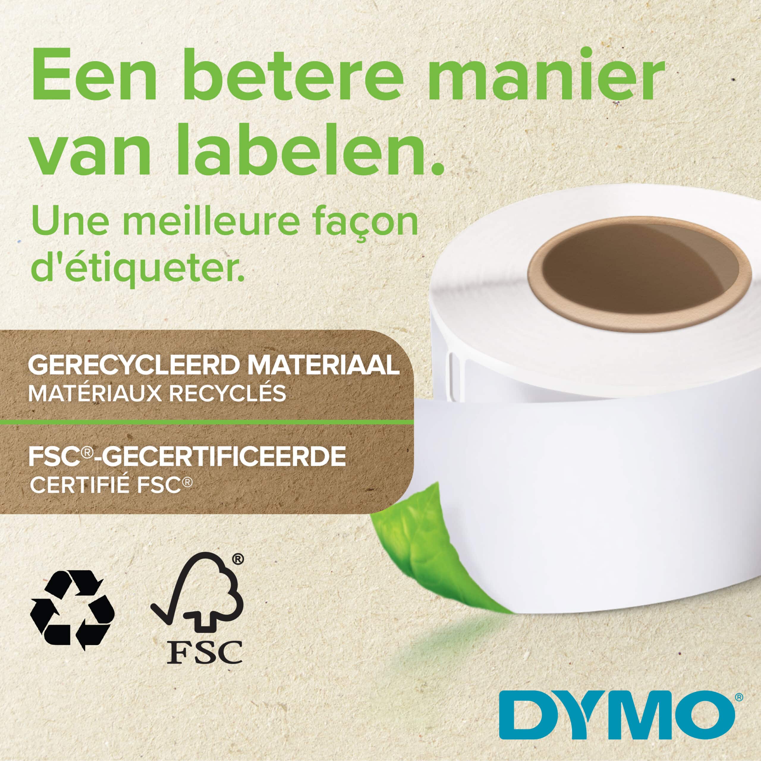 DYMO originele LabelWriter adreslabels | 28 mm x 89 mm | 24 rollen met elk 130 labels (3120 zelfklevende etiketten | Geschikt voor de LabelWriter labelprinters - Afbeelding 3