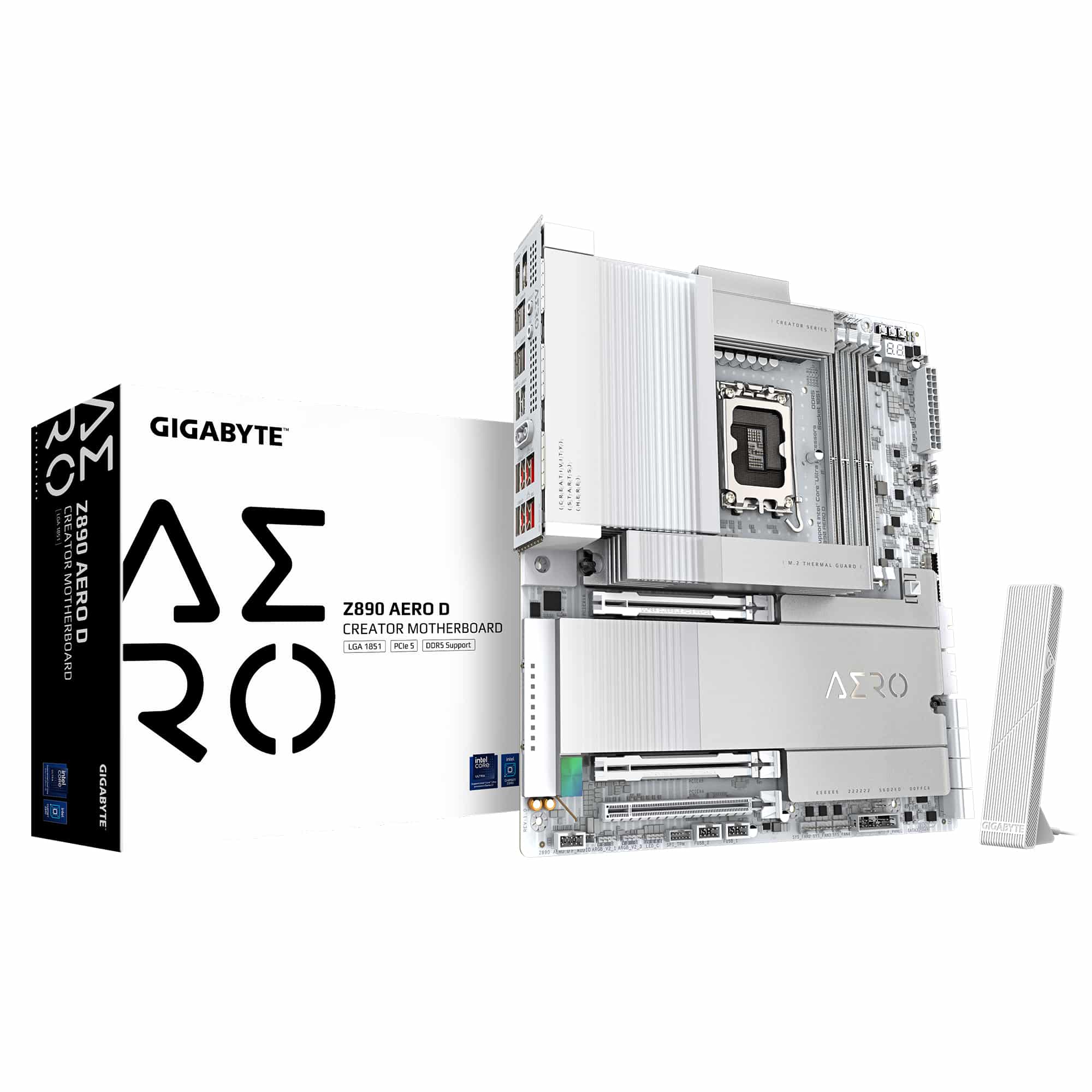 GIGABYTE Z890 AERO D moederbord Intel Z890 LGA 1851 (Socket V1) Verlengd ATX