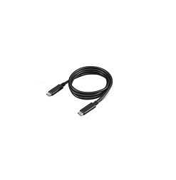 Lenovo 4X90U90619 USB-kabel USB 3.2 Gen 2 (3.1 Gen 2) 1 m USB C 10 Gbit/s 100 W Zwart