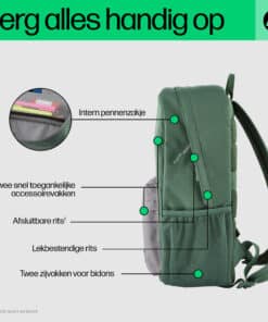 HP Campus Backpack, groen