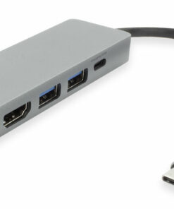 ACT USB-C 4K dockingstation voor 1 HDMI monitor, ethernet, USB-A, PD pass-through