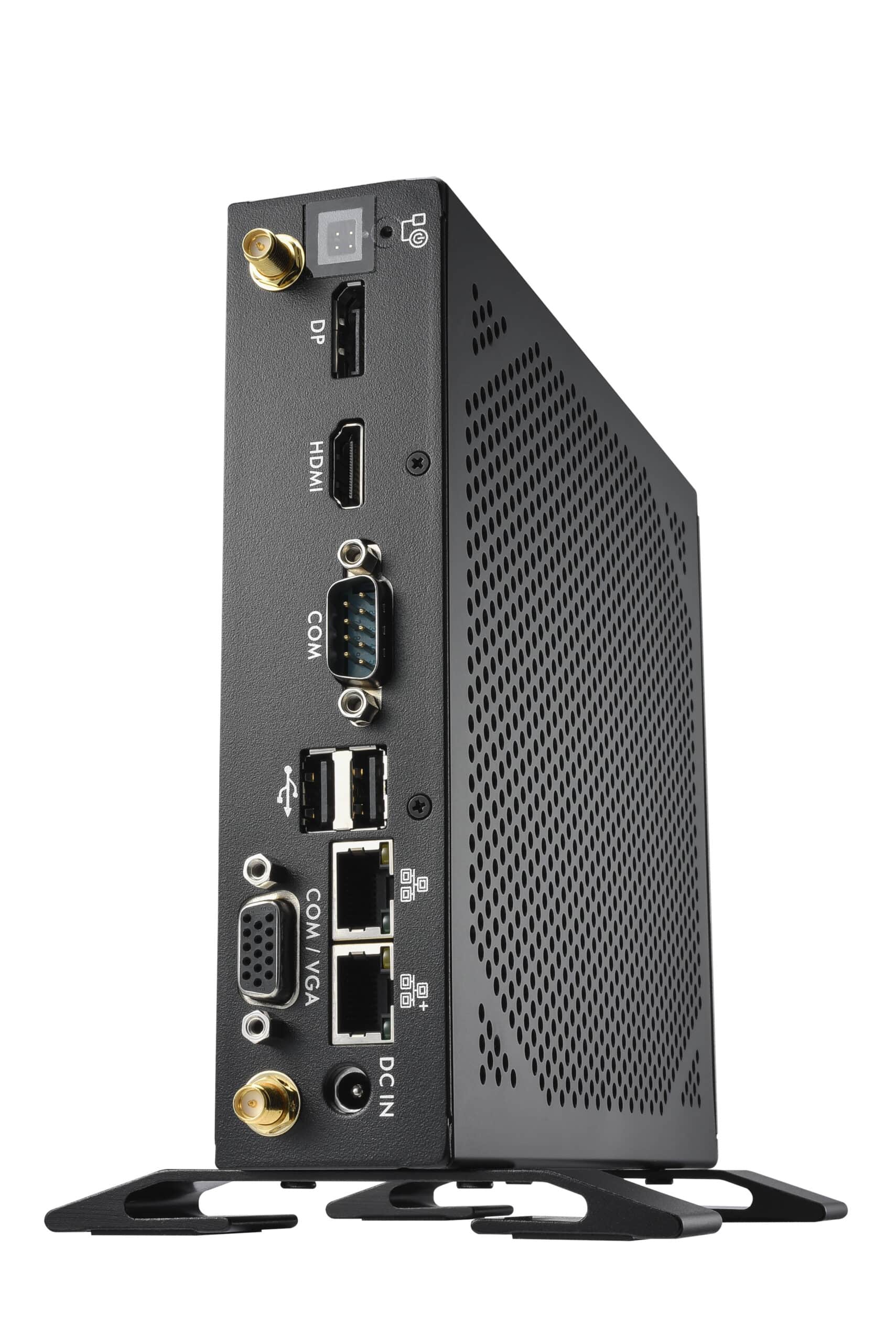 Shuttle XPC slim Barebone DS50U, Intel Celeron 7305, 2x LAN (1x 2.5Gbit,1x 1Gbit), 1xCOM,1xHDMI,1xDP, 1x VGA, ventilatorloos, 24/7 permanent gebruik - Afbeelding 4