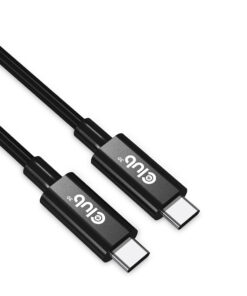 CLUB3D USB4 Gen3x2 Type-C Bi-Directional Cable 8K60Hz or 4K120Hz, Data 40Gbps, PD 240W(48V/5A) EPR M/M 3m / 9.84ft - Afbeelding 8