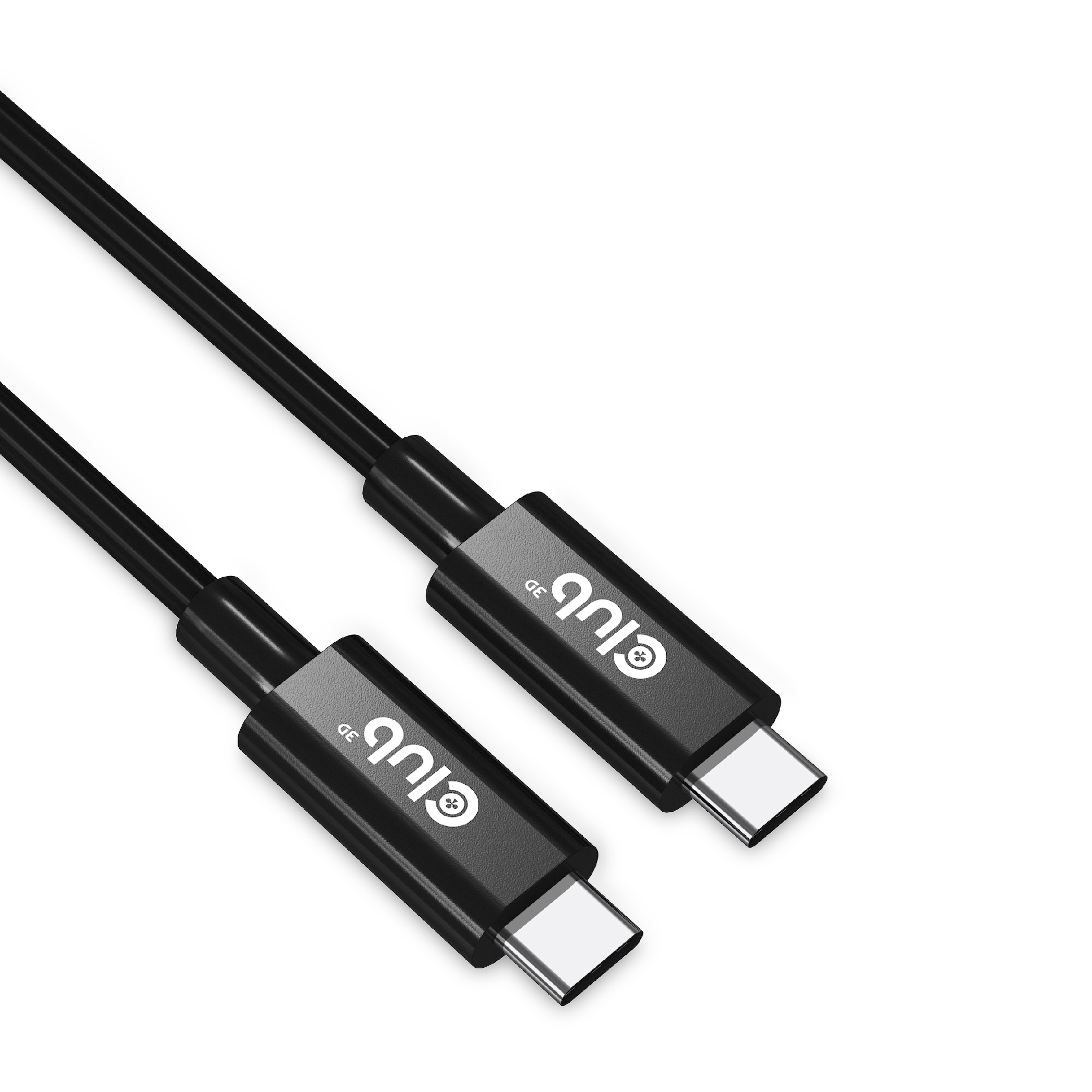 CLUB3D USB4 Gen3x2 Type-C Bi-Directional Cable 8K60Hz or 4K120Hz, Data 40Gbps, PD 240W(48V/5A) EPR M/M 3m / 9.84ft - Afbeelding 8