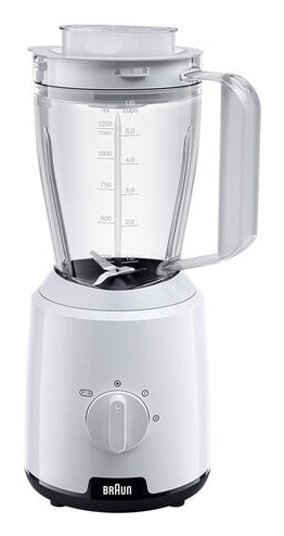 Braun JB 1000 1,5 l Blender voor op aanrecht 600 W Wit