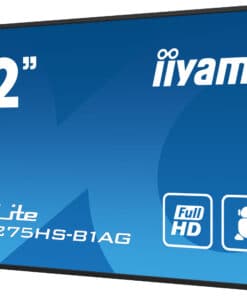 iiyama LH3275HS-B1AG beeldkrant Digitale signage flatscreen 80 cm (31.5") LCD Wifi 500 cd/m² Full HD Zwart Type processor Android 11 24/7 - Afbeelding 7
