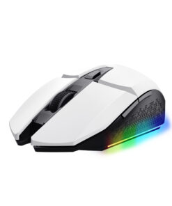 Trust GXT 110W Felox Gaming Muis - Draadloze gamingmuis – 6 programmeerbare knoppen – 4800 DPI – Wit