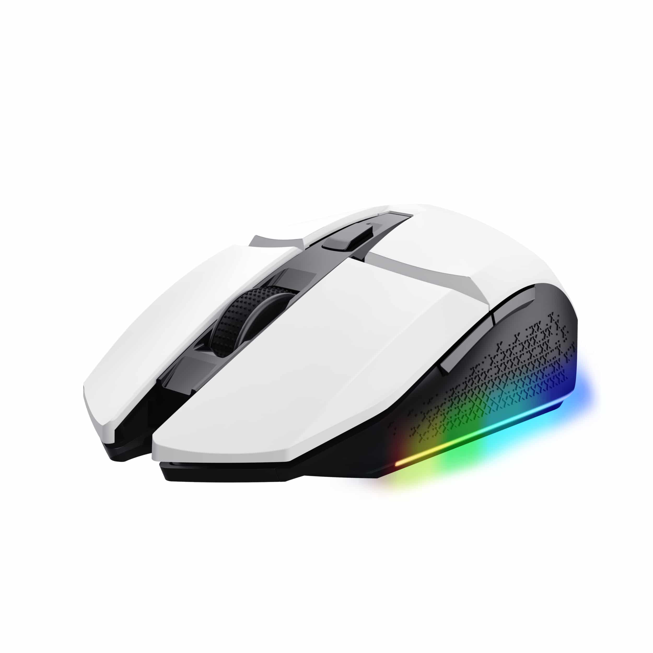 Trust GXT 110W Felox Gaming Muis - Draadloze gamingmuis – 6 programmeerbare knoppen – 4800 DPI – Wit