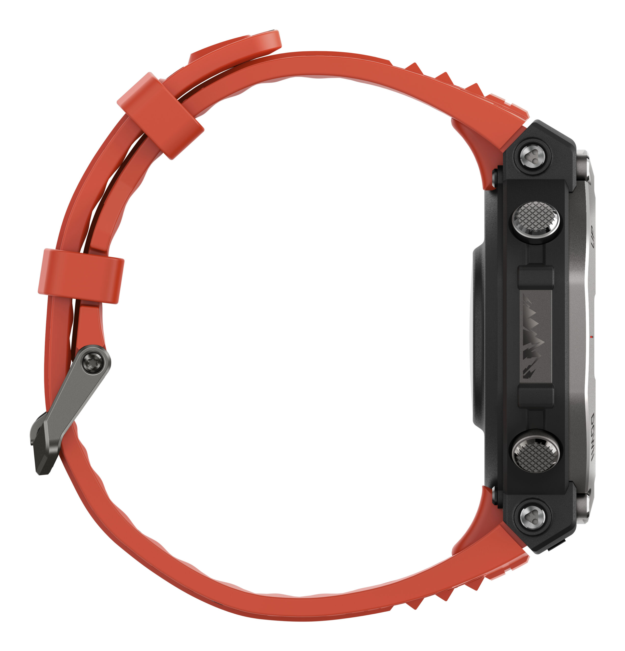 Amazfit T-Rex 3 Lava 3,81 cm (1.5") AMOLED 48.5 mm Digitaal 480 x 480 Pixels Touchscreen Zwart, Roestvrijstaal GPS - Afbeelding 6