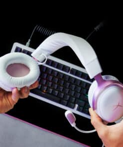 HyperX Cloud III - Gaming Headset (wit/roze) - Afbeelding 6