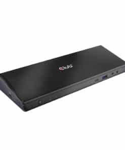 CLUB3D Type-C Universeel (2x 4K60Hz +1x 4K30Hz), oplaad Docking Station 60W DisplayLink gecertificeerd en DP alt modus - kensington lock - Afbeelding 2