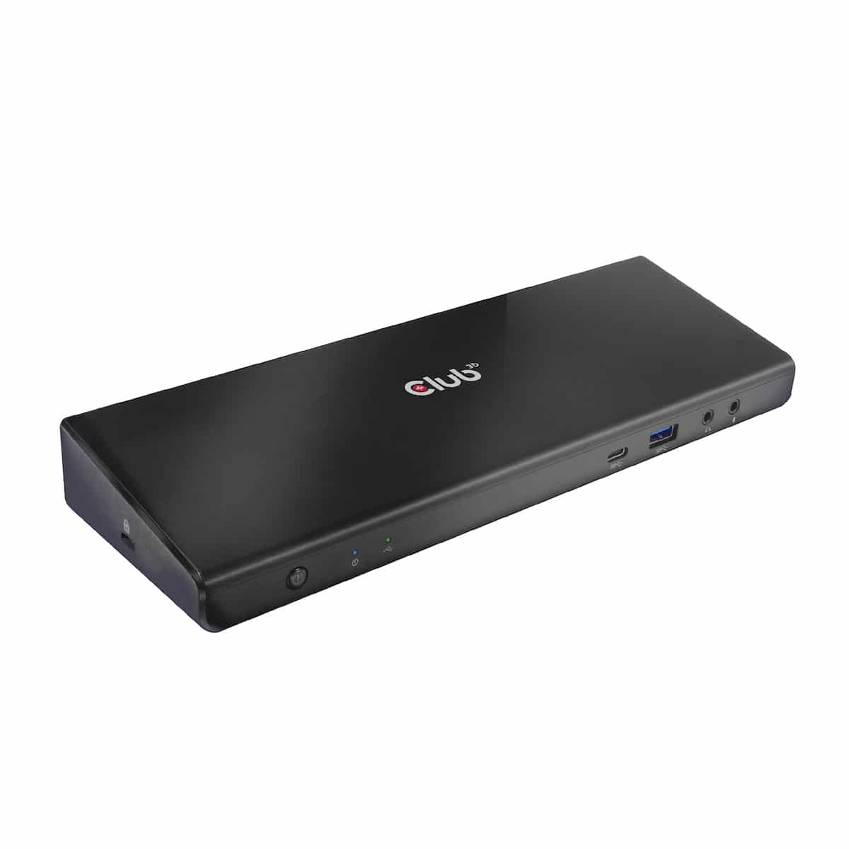 CLUB3D Type-C Universeel (2x 4K60Hz +1x 4K30Hz), oplaad Docking Station 60W DisplayLink gecertificeerd en DP alt modus - kensington lock - Afbeelding 2