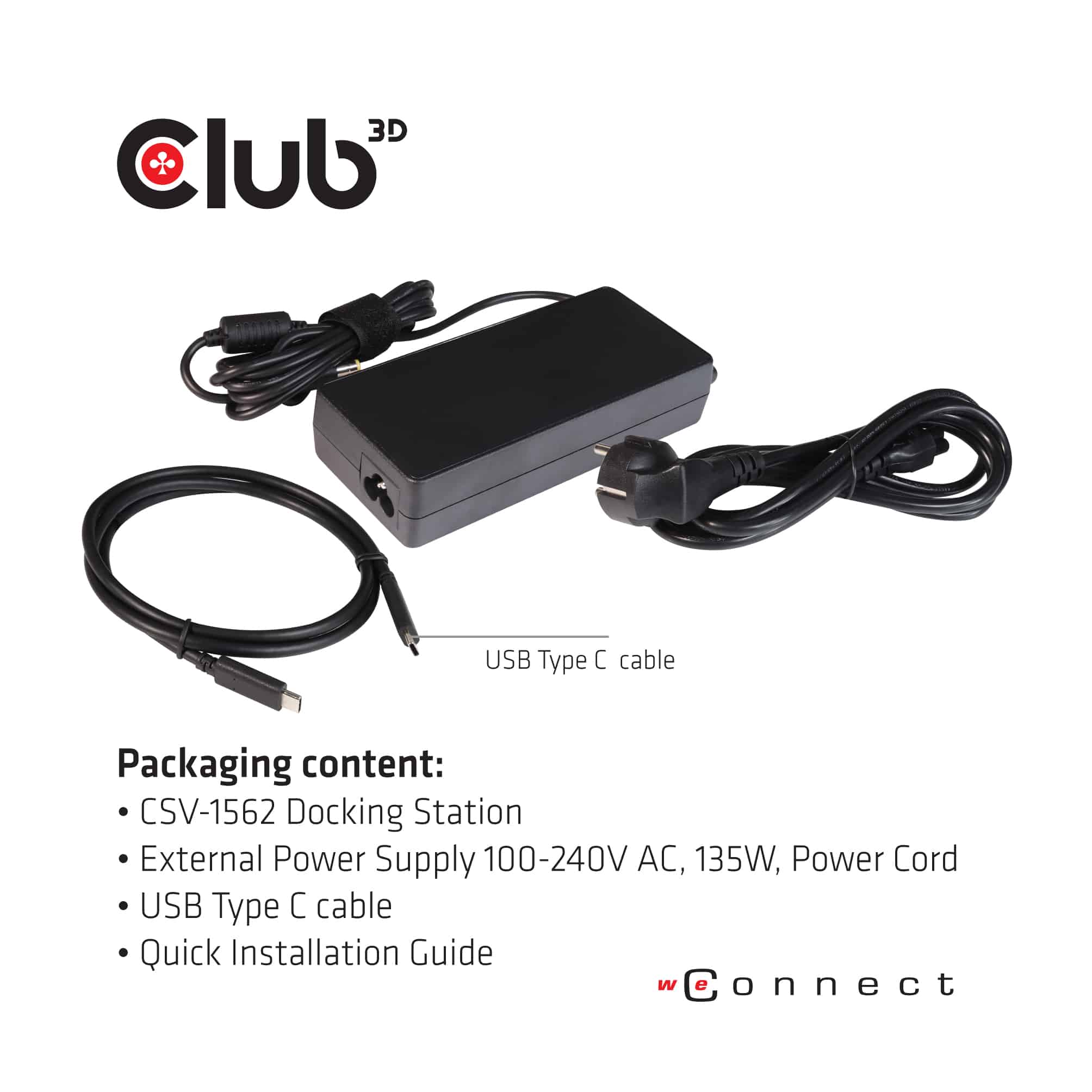 CLUB3D Type-C Universeel (2x 4K60Hz +1x 4K30Hz), oplaad Docking Station 60W DisplayLink gecertificeerd en DP alt modus - kensington lock - Afbeelding 8