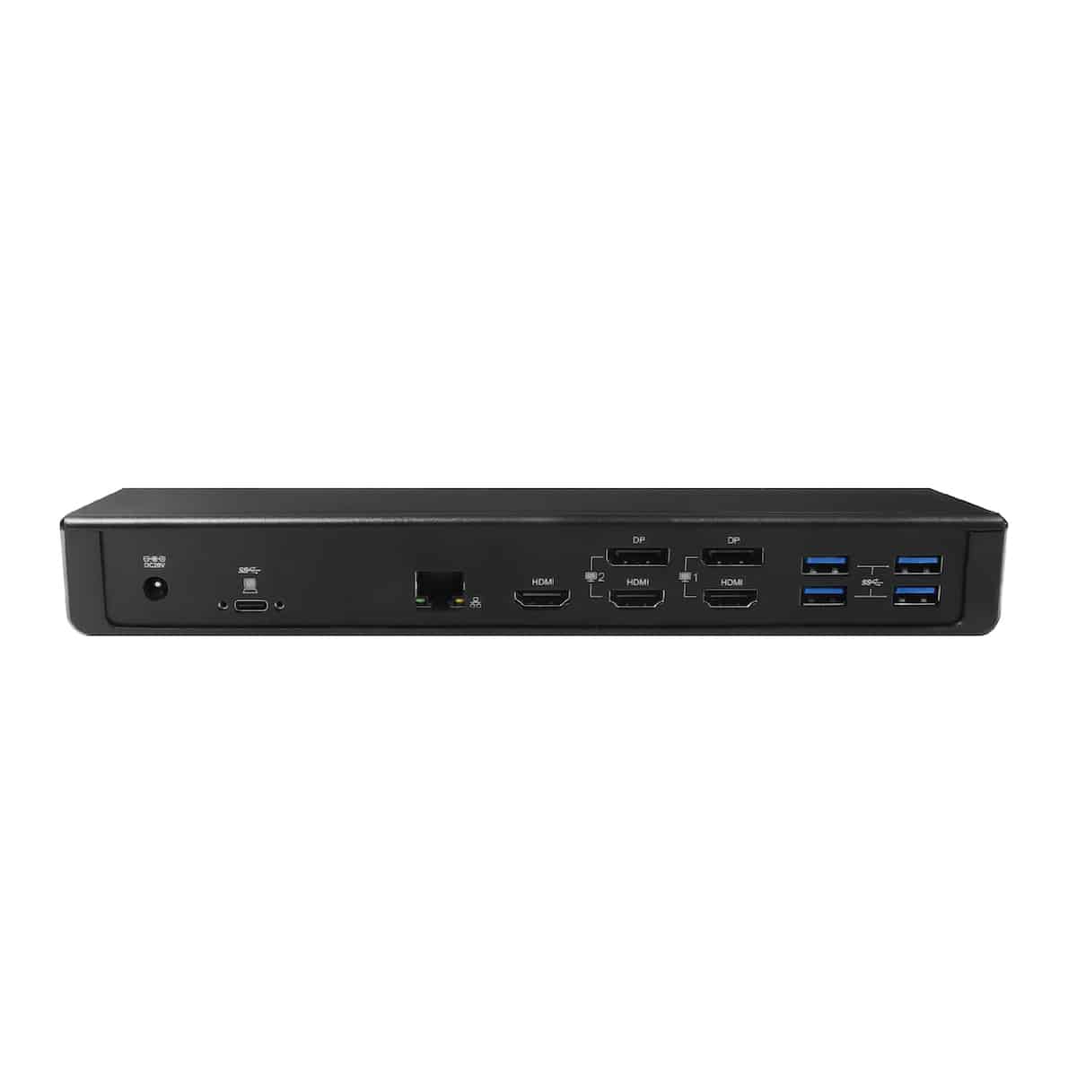 CLUB3D Type-C Universeel (2x 4K60Hz +1x 4K30Hz), oplaad Docking Station 60W DisplayLink gecertificeerd en DP alt modus - kensington lock - Afbeelding 3