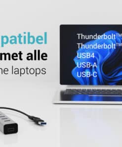 i-tec USB-C/USB-A Charging Metal HUB 7 port (3x USB-C, 4x USB-A)