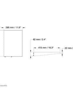 Neomounts PLASMA-M2SIDESHELF Multimedia houder - Afbeelding 3