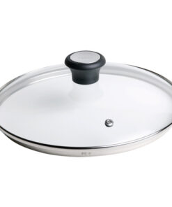 Tefal 28097812 deksel Rond Zwart, Turkoois