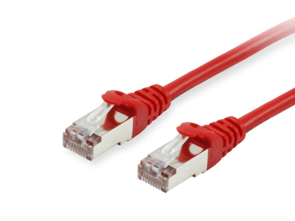 Equip 61552207101 Cat.6 S/FTP Patch Cable, 1.5m, Red, Cat6, RJ45, Red