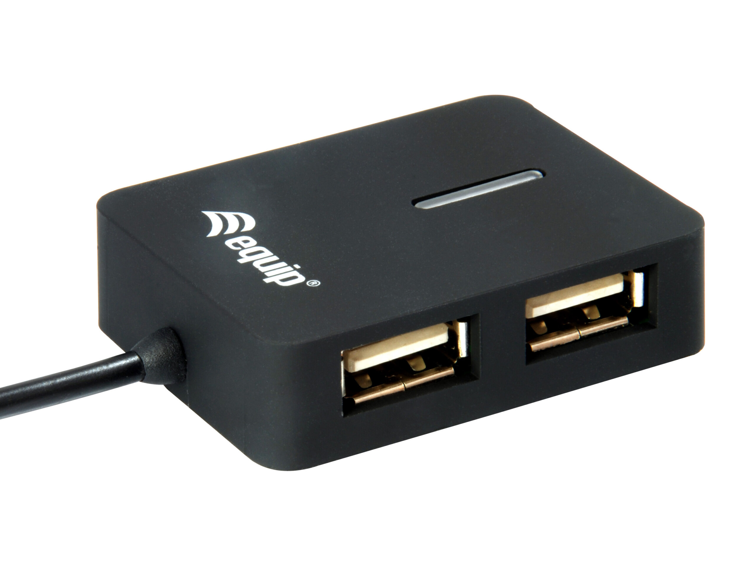 Equip 128952 interface hub USB 2.0 480 Mbit/s Zwart - Afbeelding 3