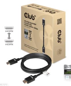 CLUB3D Ultra High Speed HDMI™2.1 gecertificeerde kabel 4K120Hz, 8K60Hz 48Gbps M/V 3 meter - Afbeelding 5