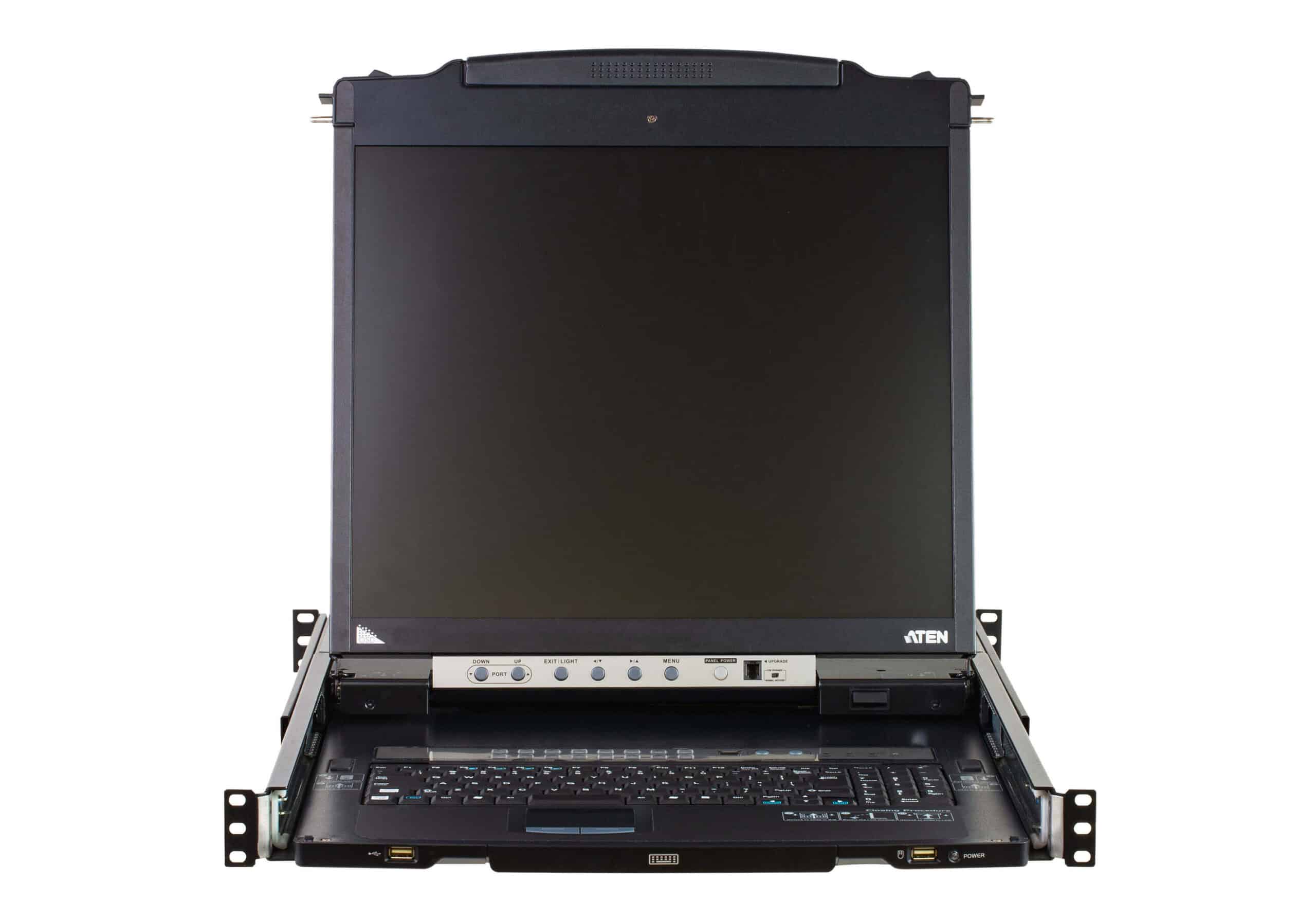 ATEN CL5816N rack console 48,3 cm (19") 1280 x 1024 Pixels Metaal, Kunststof Zwart 1U - Afbeelding 4