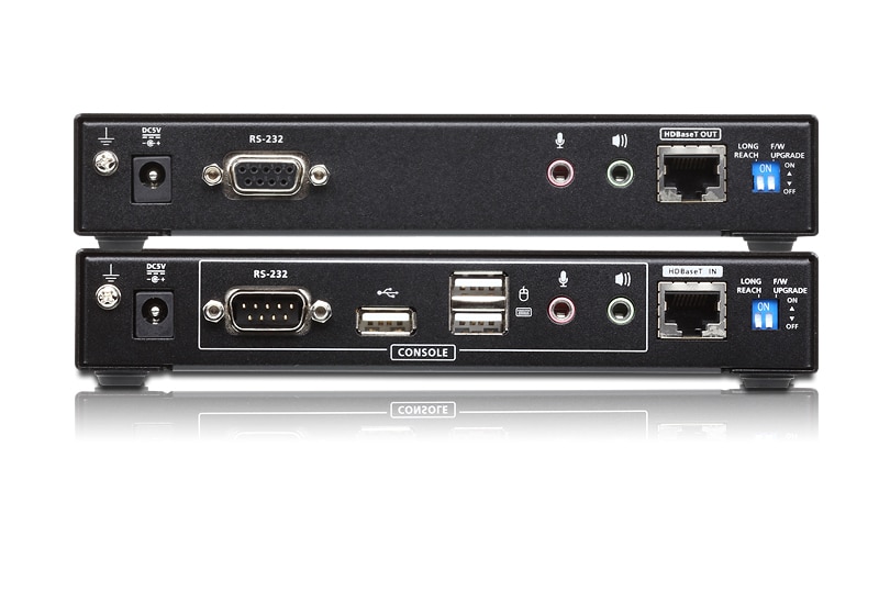 ATEN USB DVI Dubbelvoudige Weergave HDBaseT™ 2,0 KVM Verlenger (1920 x 1200@100 m) - Afbeelding 2