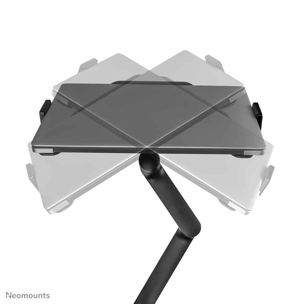 Neomounts DS20-425BL2 Monitorarm met laptophouder 17-27" - ruimtebesparend - Afbeelding 8