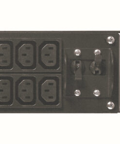 APC Service bypass Panel SBP5000RMI2U - 230V, Hardwire of C20 ingang, (8x) C13 & (2x) C19 uitgang
