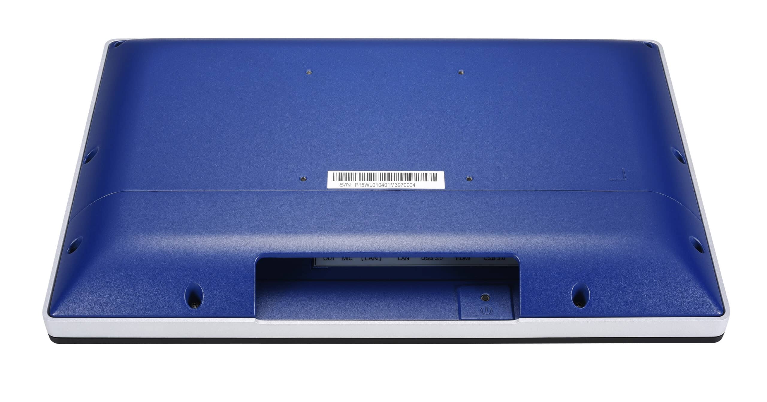 Shuttle All-In-One Panel PC Barebone P15WL01-i5 blauw, 15.6" Multi-Touch-Screen, i5-8365UE, 2xLAN, IP65, ventilatorloos, 24/7 permanent gebruik - Afbeelding 4