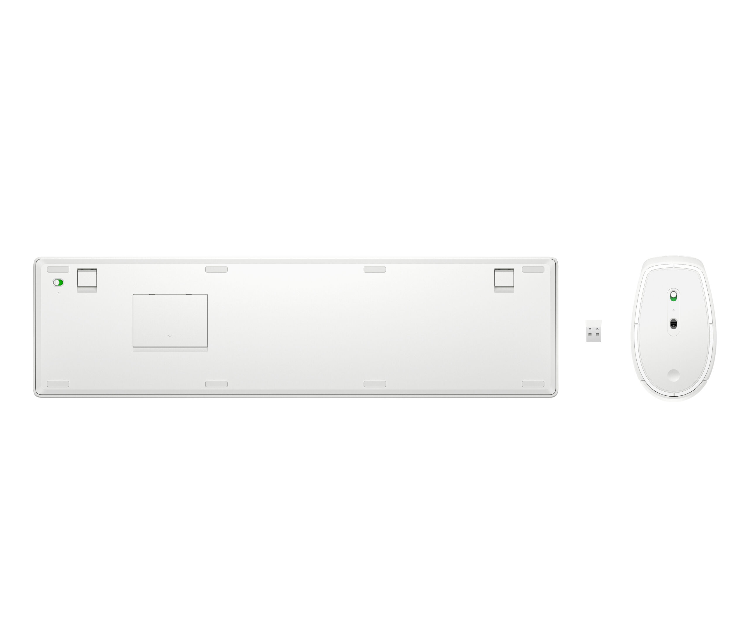 HP 655 WIRELESS KB/MSE COMBO WHT toetsenbord Inclusief muis Universeel RF draadloos + USB Wit - Afbeelding 2