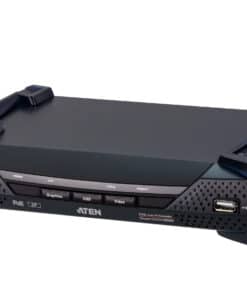 ATEN 4K DisplayPort enkel display KVM Over IP-ontvanger met PoE - Afbeelding 3