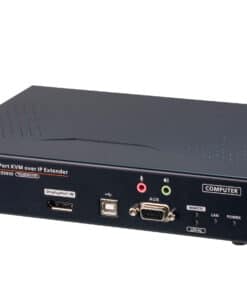 ATEN 4K DisplayPort enkel display KVM Over IP-zender - Afbeelding 2