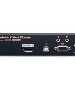 ATEN 4K DisplayPort enkel display KVM Over IP-zender met PoE - Afbeelding 2